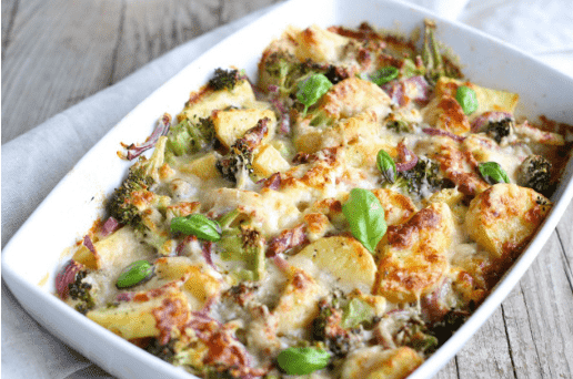 Kartoffel – Gemüse Auflauf mit Seasoning for Grills