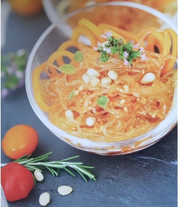 Spaghetti mit rotem Pesto und Tomato Pepper