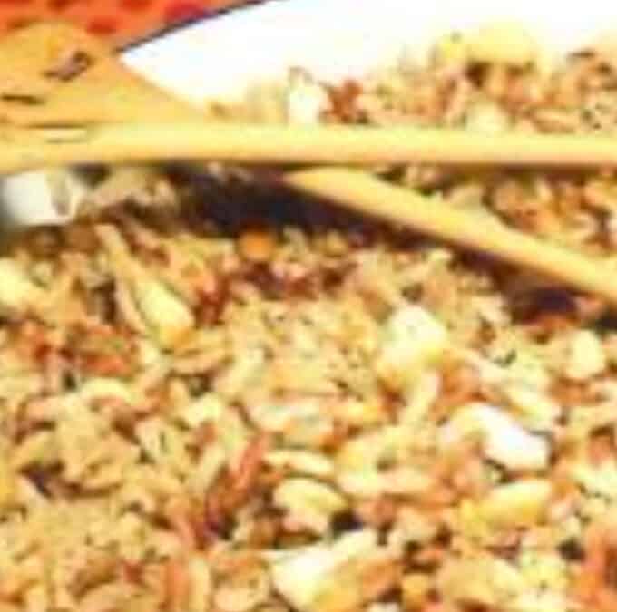 Bushveld Reis mit BBQ Braai Salz