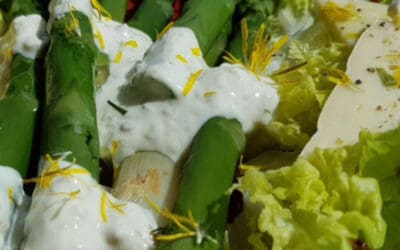 Spargel Salat mit Lemon Herbed Salt