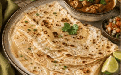 Durban Roti – dünnes Fladenbrot